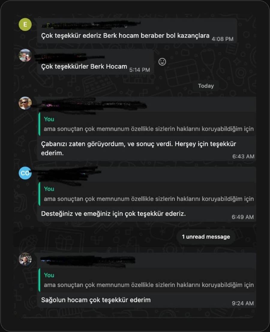 Şeffaflık & güven mesajı